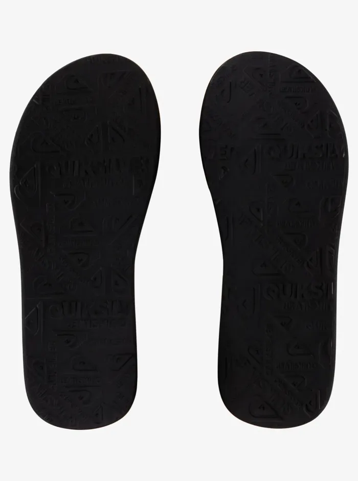 Sandals Men Quiksilver Carver Suede Leather Sandals Solid Black Sandals Men Quiksilver Carver Suede Leather Sandals Solid Black