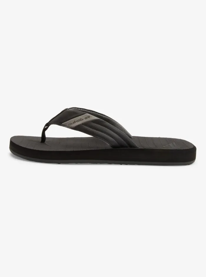 Sandals Men Quiksilver Carver Tropics Sandals Blackblackgrey Sandals Men Quiksilver Carver Tropics Sandals Blackblackgrey