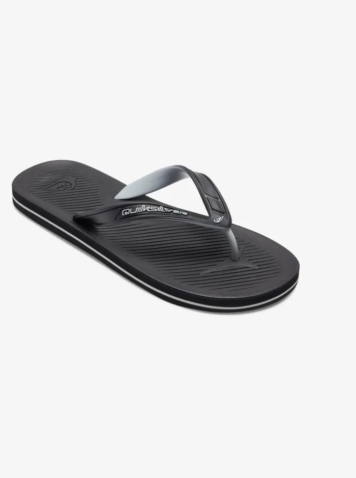Sandals Men Quiksilver Haleiwa Core FlipFlops Black 1