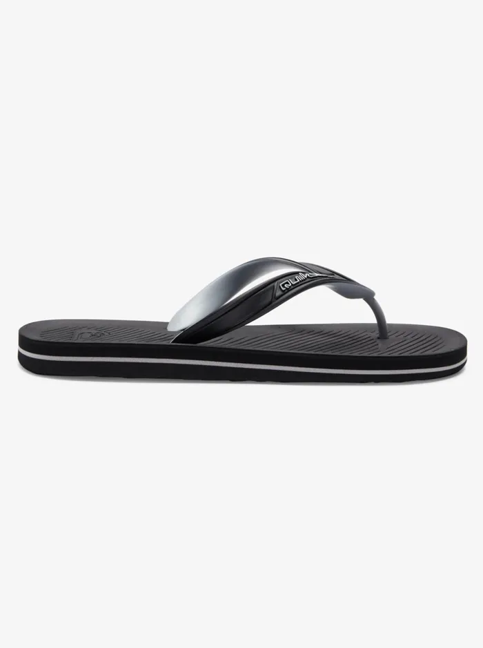 Sandals Men Quiksilver Haleiwa Core FlipFlops Black 1 Sandals Men Quiksilver Haleiwa Core FlipFlops Black 1