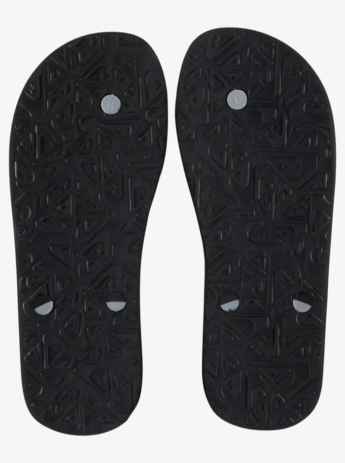 Sandals Men Quiksilver Haleiwa Core FlipFlops Black 1 Sandals Men Quiksilver Haleiwa Core FlipFlops Black 1