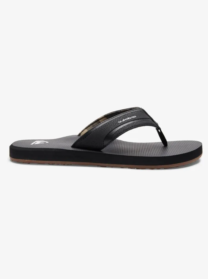 Sandals Men Quiksilver Island Oasis Sandals Blackblackbrown Sandals Men Quiksilver Island Oasis Sandals Blackblackbrown