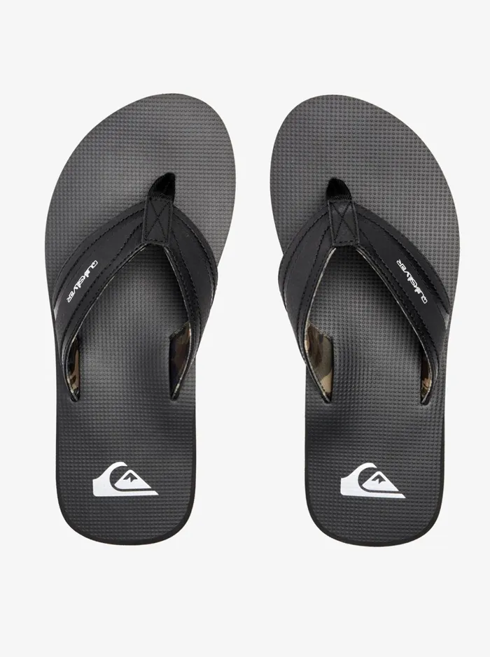 Sandals Men Quiksilver Island Oasis Sandals Blackblackbrown Sandals Men Quiksilver Island Oasis Sandals Blackblackbrown