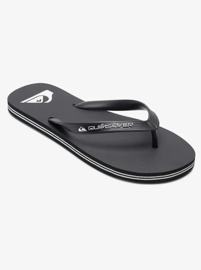 Sandals Men Quiksilver Molokai Core FlipFlops Black 1