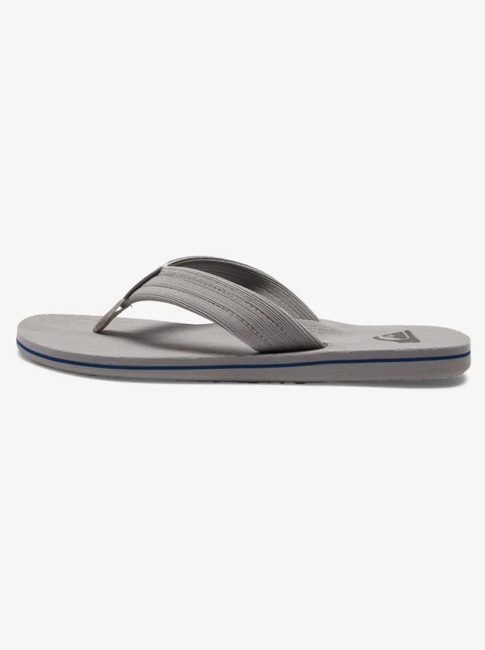 Sandals Men Quiksilver Molokai Layback Sandals Greywhitegrey Sandals Men Quiksilver Molokai Layback Sandals Greywhitegrey