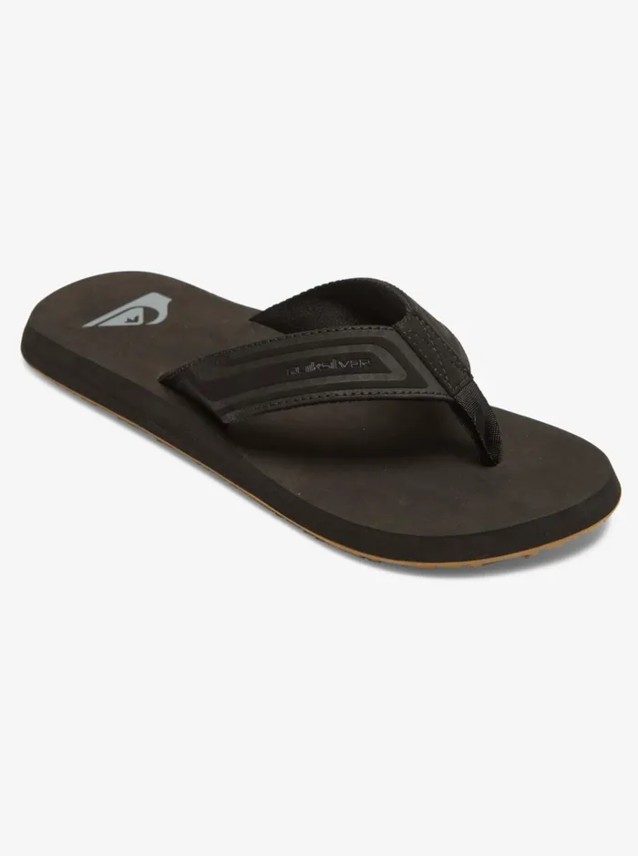 Sandals Men Quiksilver Monkey Wrench Core Sandals Black 1