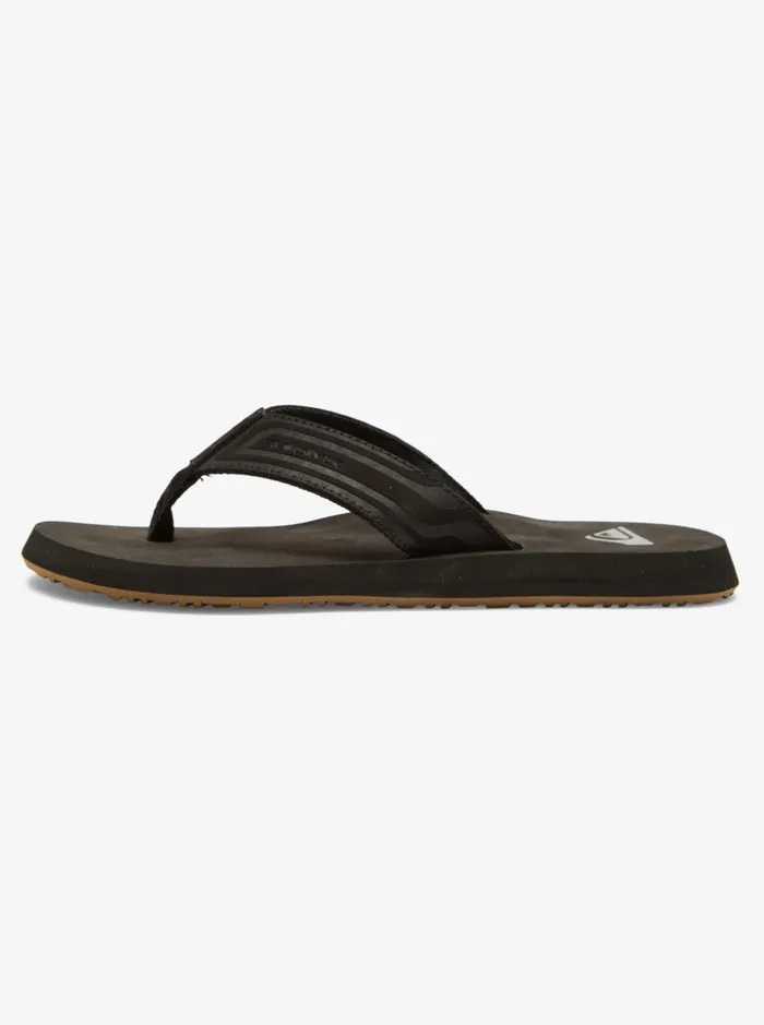 Sandals Men Quiksilver Monkey Wrench Core Sandals Black 1 Sandals Men Quiksilver Monkey Wrench Core Sandals Black 1