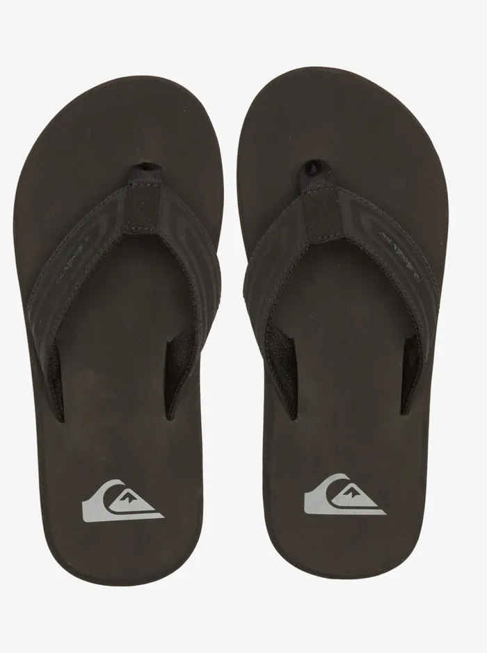 Sandals Men Quiksilver Monkey Wrench Core Sandals Black 1 Sandals Men Quiksilver Monkey Wrench Core Sandals Black 1