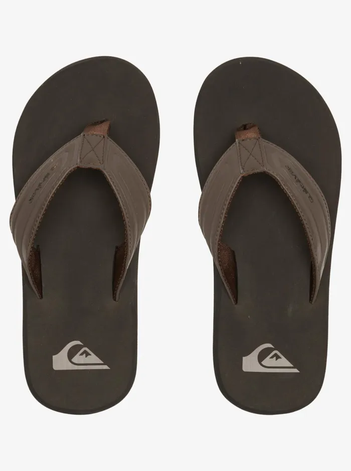 Sandals Men Quiksilver Monkey Wrench Core Sandals Brown 1 Sandals Men Quiksilver Monkey Wrench Core Sandals Brown 1