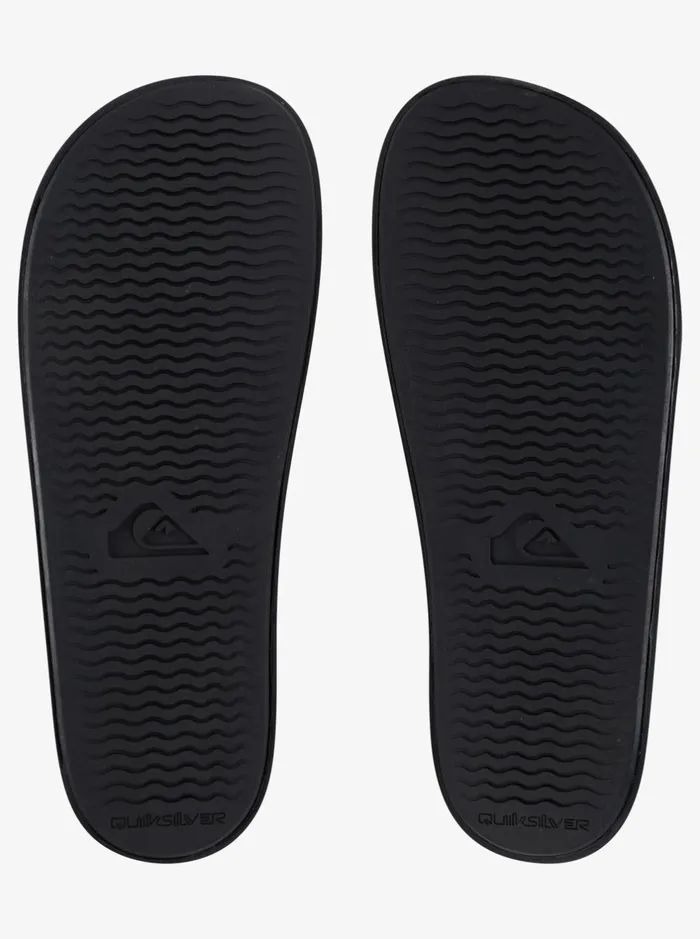 Sandals Men Quiksilver Rivi Adjustable Slides Blackgreyblack Sandals Men Quiksilver Rivi Adjustable Slides Blackgreyblack