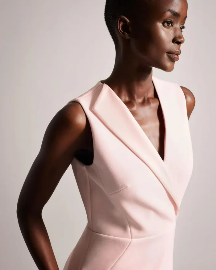 Seam Detail Bodycon Dress Light Nude Women Ted Baker Dresses Seam Detail Bodycon Dress Light Nude Women Ted Baker Dresses