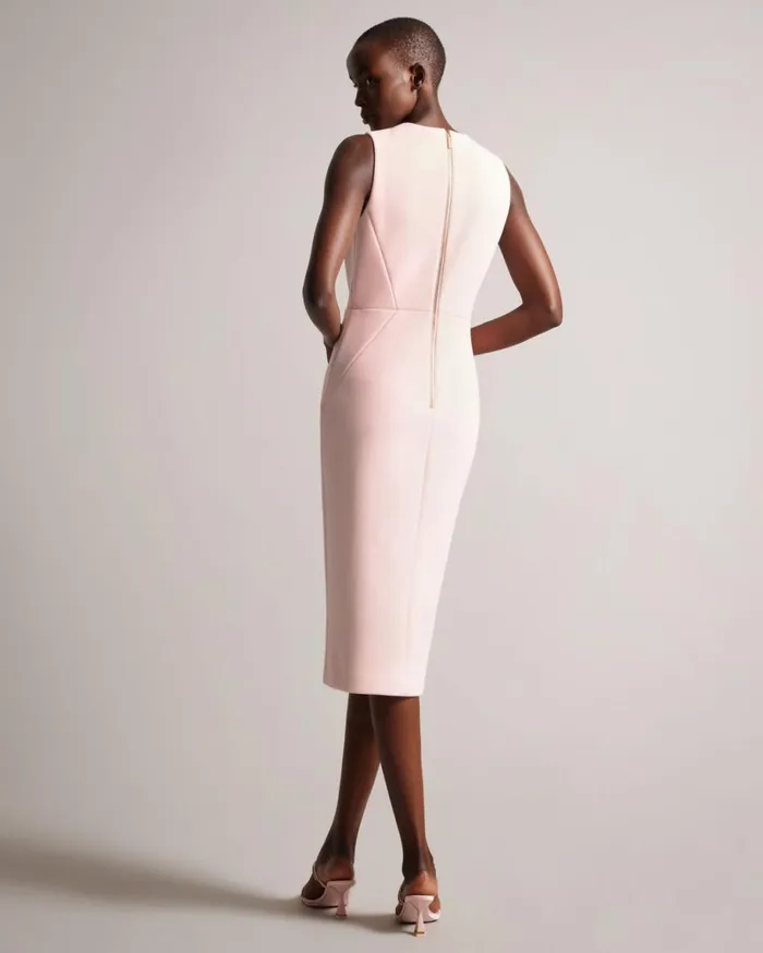 Seam Detail Bodycon Dress Light Nude Women Ted Baker Dresses Seam Detail Bodycon Dress Light Nude Women Ted Baker Dresses