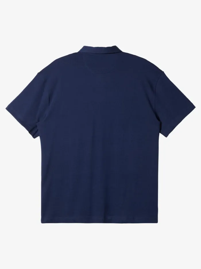 Shirts and Polos Men Quiksilver Alloy Days Short Sleeve Polo Shirt Alloy Days Naval Academy Shirts and Polos Men Quiksilver Alloy Days Short Sleeve Polo Shirt Alloy Days Naval Academy