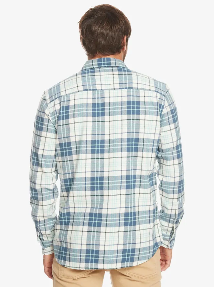 Shirts and Polos Men Quiksilver Banchor Long Sleeve Shirt Snow White Banchor Shirts and Polos Men Quiksilver Banchor Long Sleeve Shirt Snow White Banchor
