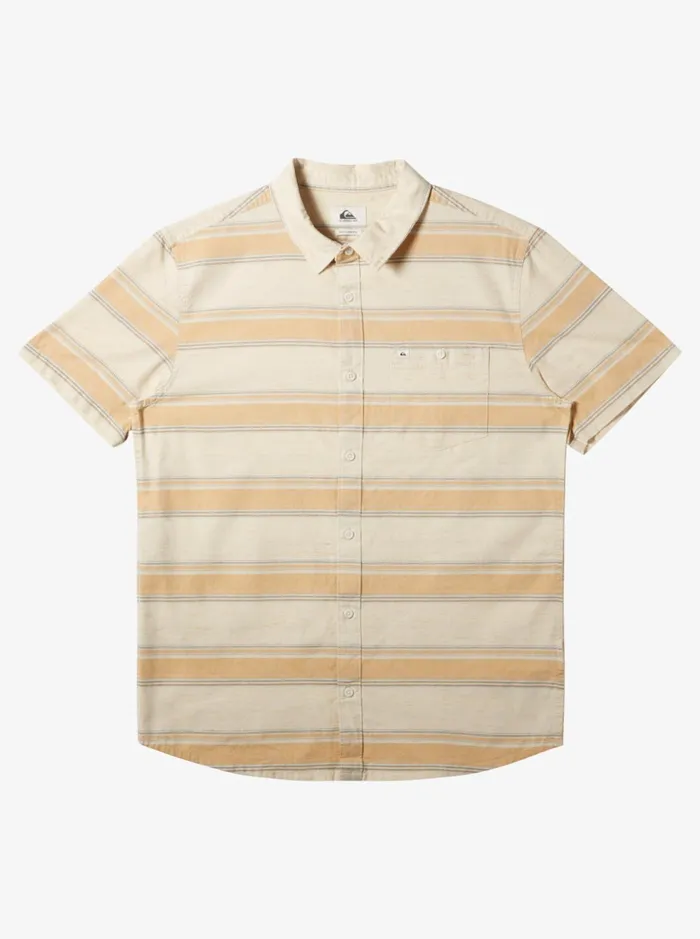 Shirts and Polos Men Quiksilver Cali Sunrise Short Sleeve Shirt Birch Cali Shirts and Polos Men Quiksilver Cali Sunrise Short Sleeve Shirt Birch Cali