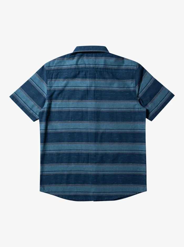 Shirts and Polos Men Quiksilver Cali Sunrise Short Sleeve Shirt Midnight Navy Cali Str Shirts and Polos Men Quiksilver Cali Sunrise Short Sleeve Shirt Midnight Navy Cali Str