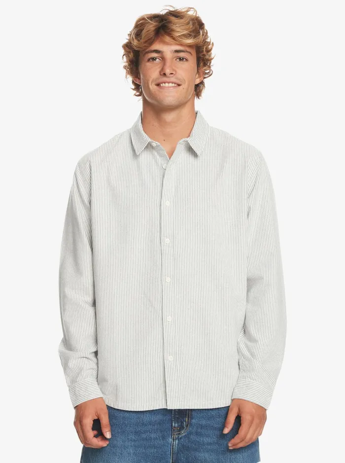 Shirts and Polos Men Quiksilver Covesea Long Sleeve Shirt Estate Blue Covesea Shirts and Polos Men Quiksilver Covesea Long Sleeve Shirt Estate Blue Covesea