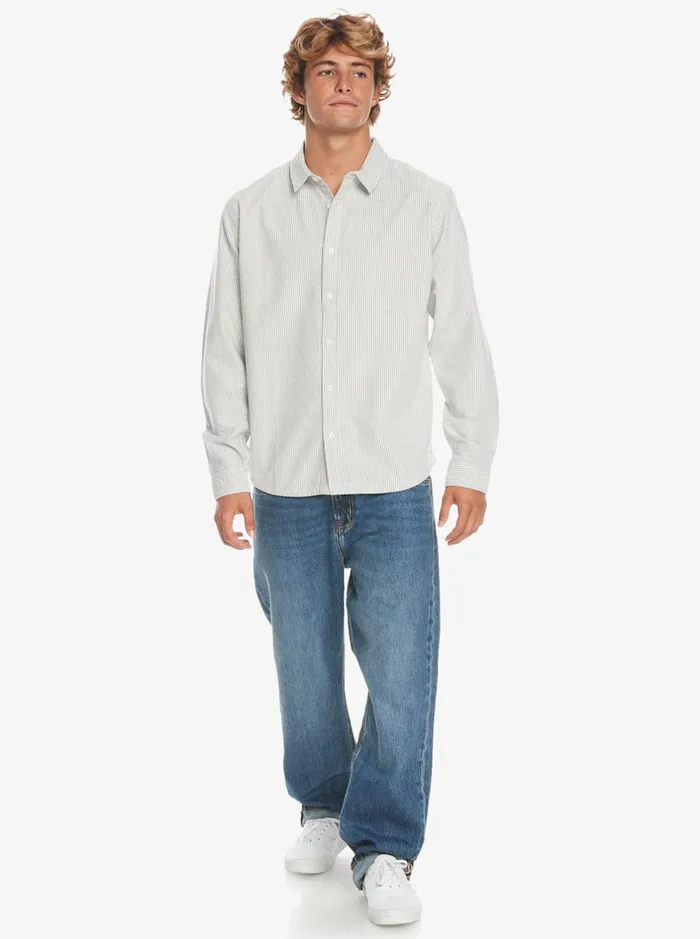 Shirts and Polos Men Quiksilver Covesea Long Sleeve Shirt Estate Blue Covesea Shirts and Polos Men Quiksilver Covesea Long Sleeve Shirt Estate Blue Covesea