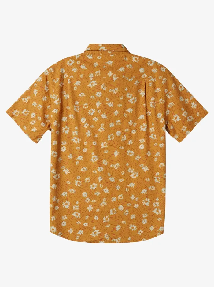 Shirts and Polos Men Quiksilver Future Hippie Short Sleeve Woven Shirt Mustard Future Hippy Shirts and Polos Men Quiksilver Future Hippie Short Sleeve Woven Shirt Mustard Future Hippy