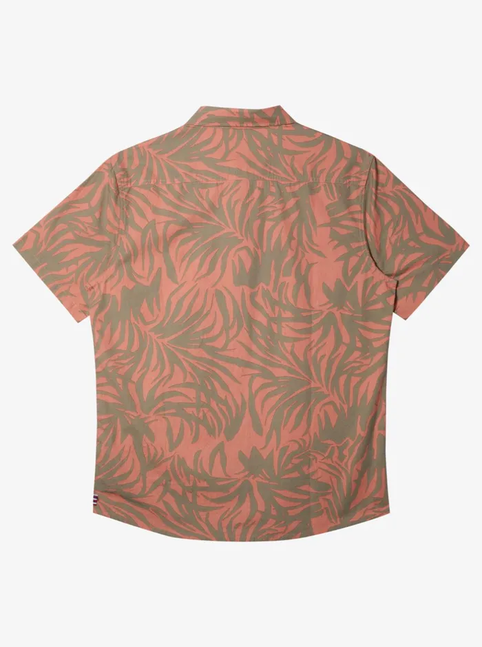 Shirts and Polos Men Quiksilver Hawaii Foliage Woven Hawaiian Shirt Canyon Clay Shirts and Polos Men Quiksilver Hawaii Foliage Woven Hawaiian Shirt Canyon Clay