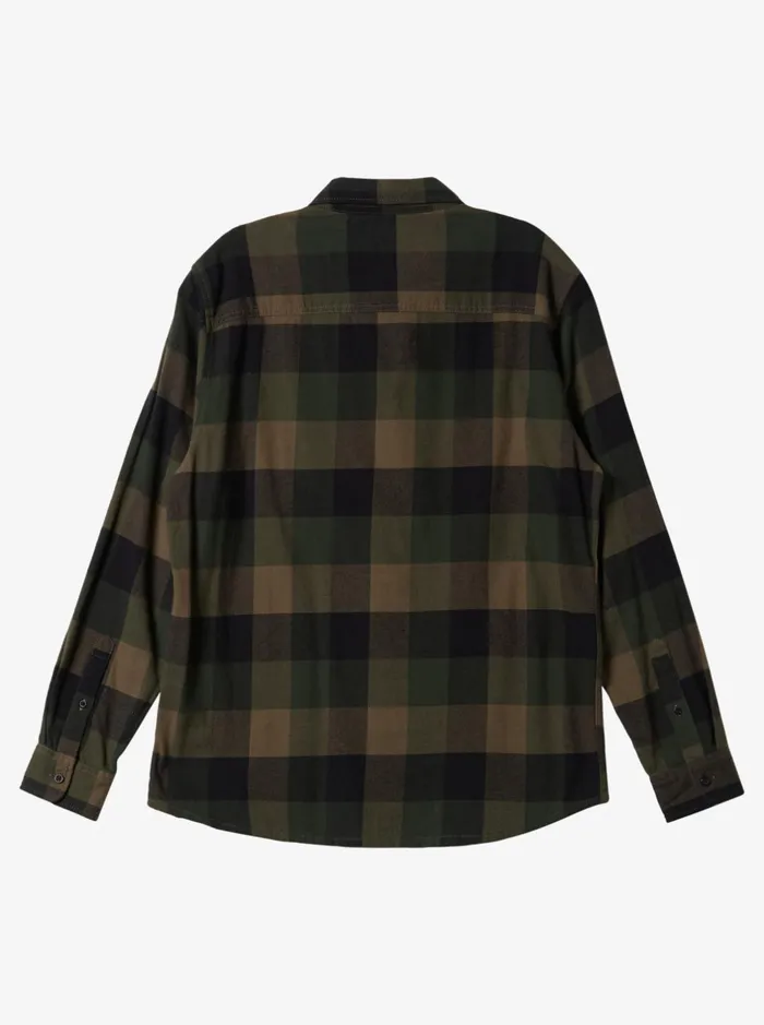 Shirts and Polos Men Quiksilver Motherfly Long Sleeve Shirt Major Brown Motherfly Shirts and Polos Men Quiksilver Motherfly Long Sleeve Shirt Major Brown Motherfly