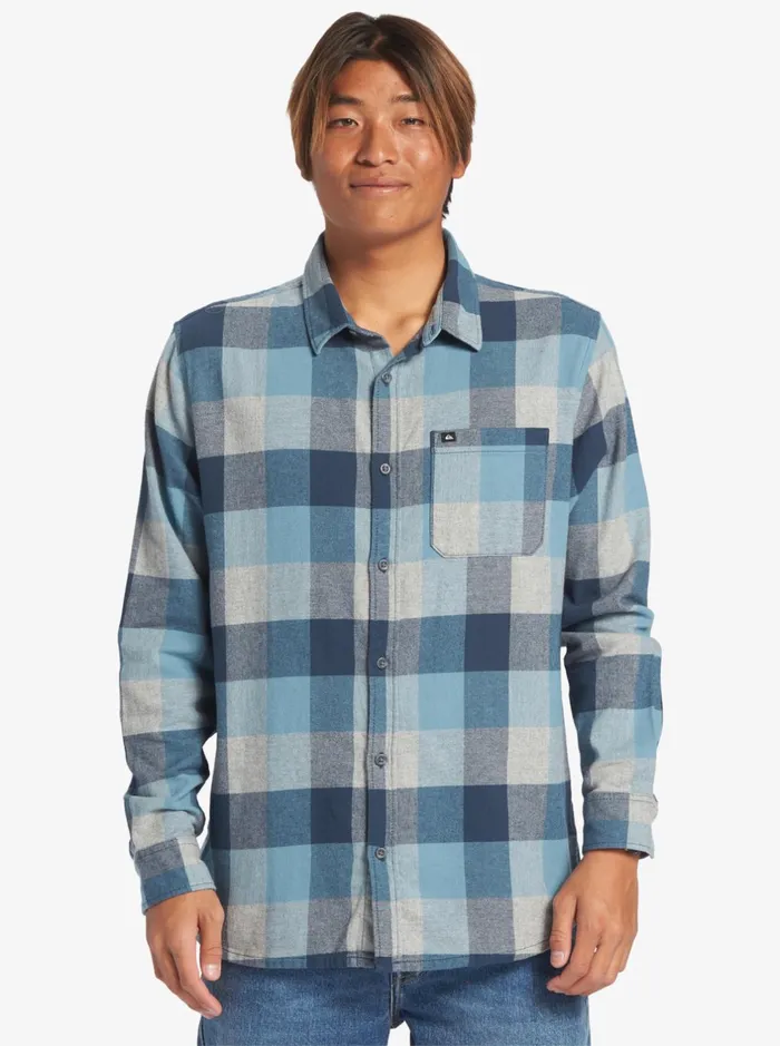 Shirts and Polos Men Quiksilver Motherfly Long Sleeve Shirt Midnight Navy Motherfly Shirts and Polos Men Quiksilver Motherfly Long Sleeve Shirt Midnight Navy Motherfly