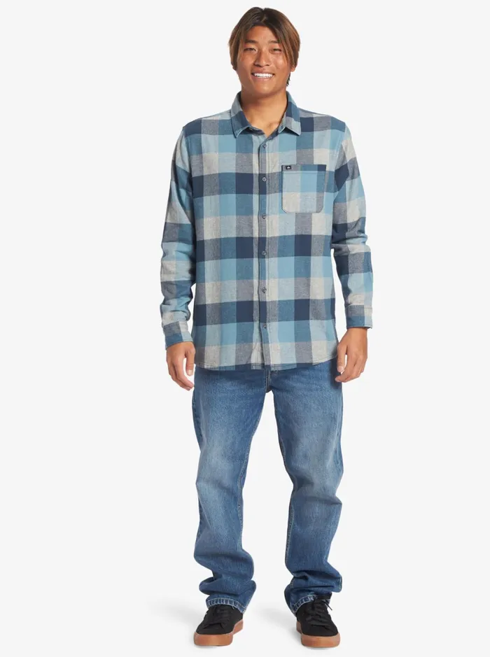 Shirts and Polos Men Quiksilver Motherfly Long Sleeve Shirt Midnight Navy Motherfly Shirts and Polos Men Quiksilver Motherfly Long Sleeve Shirt Midnight Navy Motherfly