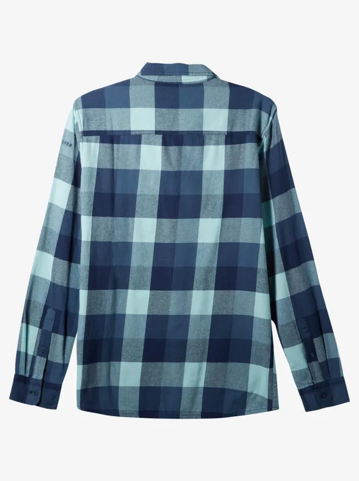 Shirts and Polos Men Quiksilver Motherfly Long Sleeve Shirt Pastel Turquoise Motherfly Shirts and Polos Men Quiksilver Motherfly Long Sleeve Shirt Pastel Turquoise Motherfly