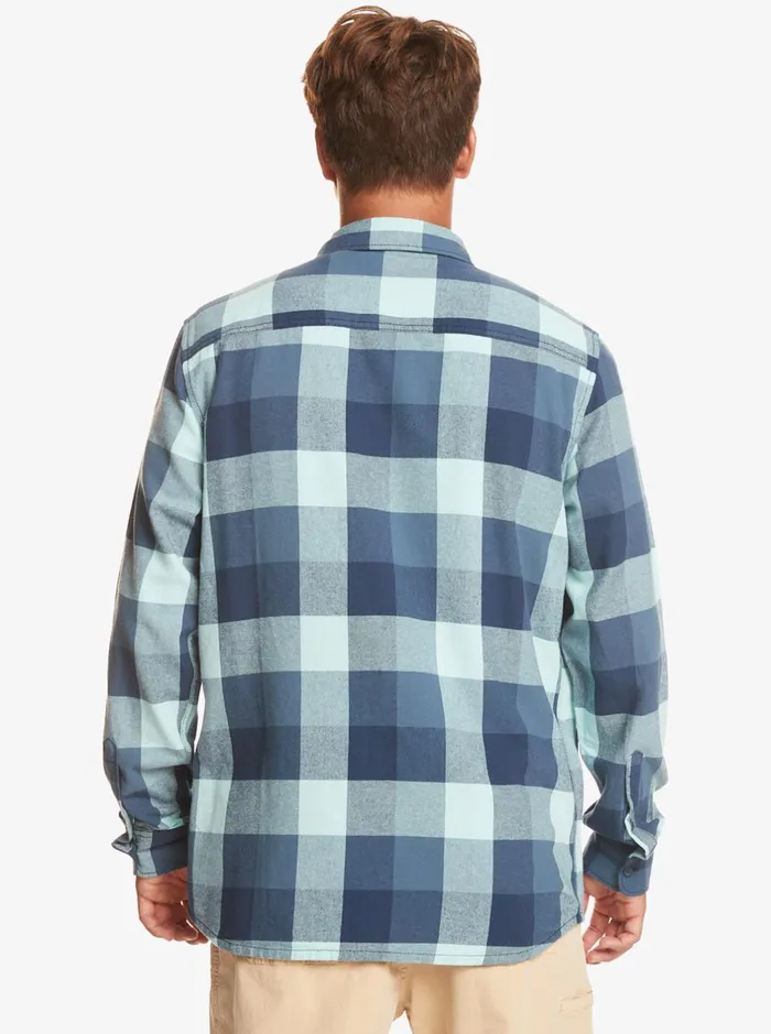 Shirts and Polos Men Quiksilver Motherfly Long Sleeve Shirt Pastel Turquoise Motherfly Shirts and Polos Men Quiksilver Motherfly Long Sleeve Shirt Pastel Turquoise Motherfly