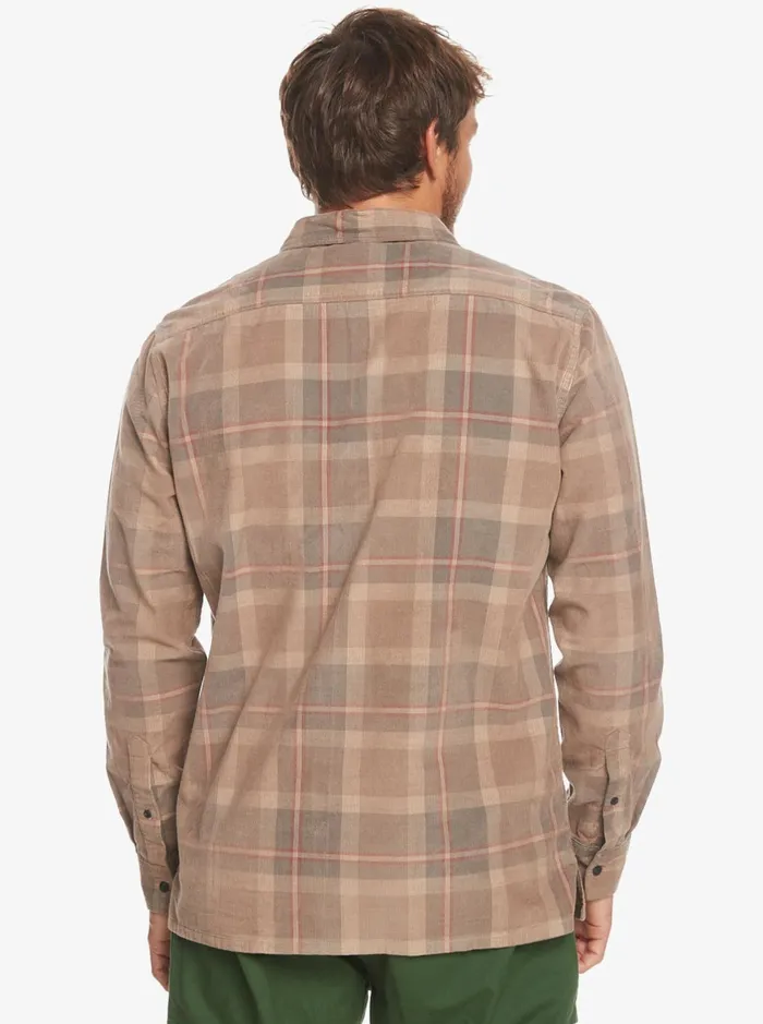 Shirts and Polos Men Quiksilver Oakenhead Long Sleeve Shirt Fossil Oakenhead Shirts and Polos Men Quiksilver Oakenhead Long Sleeve Shirt Fossil Oakenhead