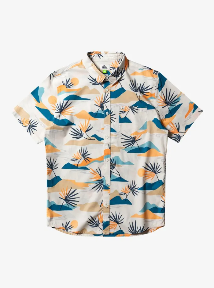 Shirts and Polos Men Quiksilver Slow Dazed Short Sleeve Shirt Birch Slow Daze Ss Shirts and Polos Men Quiksilver Slow Dazed Short Sleeve Shirt Birch Slow Daze Ss