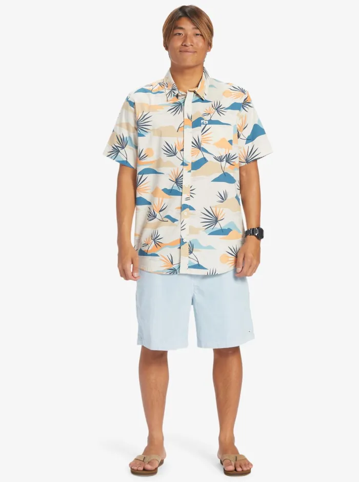 Shirts and Polos Men Quiksilver Slow Dazed Short Sleeve Shirt Birch Slow Daze Ss Shirts and Polos Men Quiksilver Slow Dazed Short Sleeve Shirt Birch Slow Daze Ss