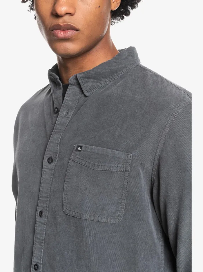 Shirts and Polos Men Quiksilver Smoke Trail Long Sleeve Shirt Iron Gate Shirts and Polos Men Quiksilver Smoke Trail Long Sleeve Shirt Iron Gate