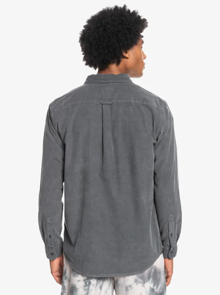 Shirts and Polos Men Quiksilver Smoke Trail Long Sleeve Shirt Iron Gate Shirts and Polos Men Quiksilver Smoke Trail Long Sleeve Shirt Iron Gate
