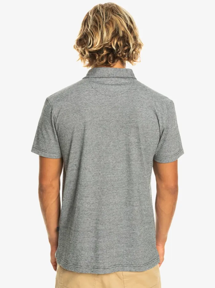 Shirts and Polos Men Quiksilver Sunset Cruise Short Sleeve Polo Shirt Black Shirts and Polos Men Quiksilver Sunset Cruise Short Sleeve Polo Shirt Black