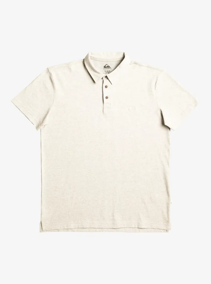 Shirts and Polos Men Quiksilver Sunset Cruise Short Sleeve Polo Shirt Light Grey Heather Shirts and Polos Men Quiksilver Sunset Cruise Short Sleeve Polo Shirt Light Grey Heather