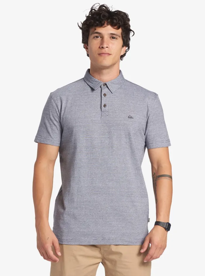 Shirts and Polos Men Quiksilver Sunset Cruise Short Sleeve Polo Shirt Parisian Night Shirts and Polos Men Quiksilver Sunset Cruise Short Sleeve Polo Shirt Parisian Night