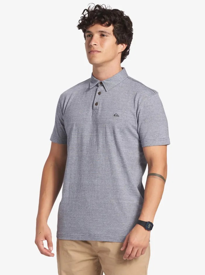 Shirts and Polos Men Quiksilver Sunset Cruise Short Sleeve Polo Shirt Parisian Night Shirts and Polos Men Quiksilver Sunset Cruise Short Sleeve Polo Shirt Parisian Night