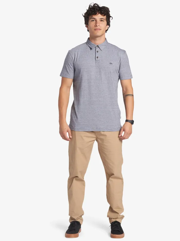 Shirts and Polos Men Quiksilver Sunset Cruise Short Sleeve Polo Shirt Parisian Night Shirts and Polos Men Quiksilver Sunset Cruise Short Sleeve Polo Shirt Parisian Night