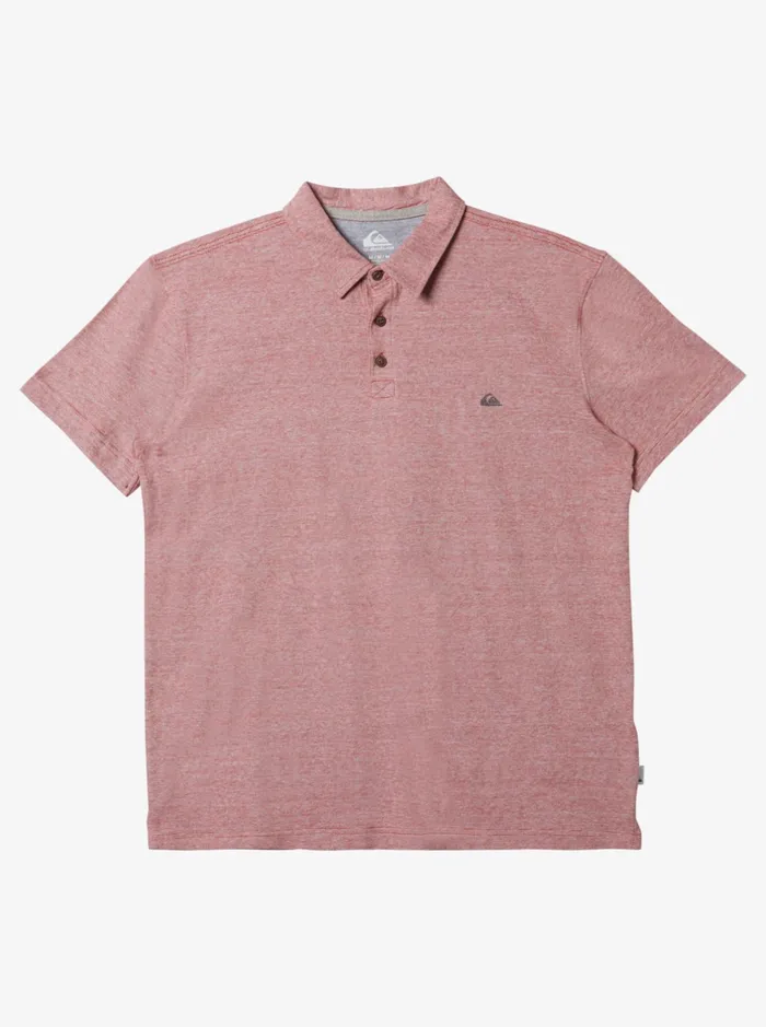 Shirts and Polos Men Quiksilver Sunset Cruise Short Sleeve Polo Shirt Red Ochre Shirts and Polos Men Quiksilver Sunset Cruise Short Sleeve Polo Shirt Red Ochre