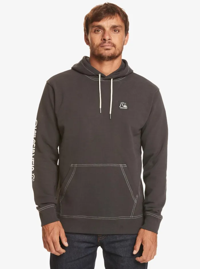 Shirts and Polos Men Quiksilver The Original Hoodie Black Shirts and Polos Men Quiksilver The Original Hoodie Black