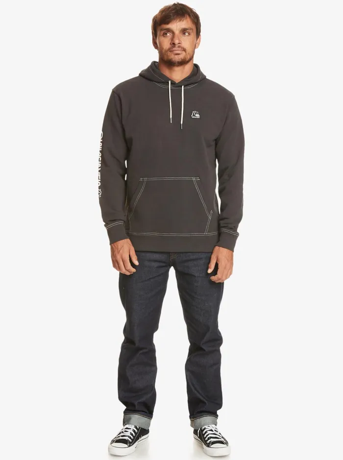 Shirts and Polos Men Quiksilver The Original Hoodie Black Shirts and Polos Men Quiksilver The Original Hoodie Black
