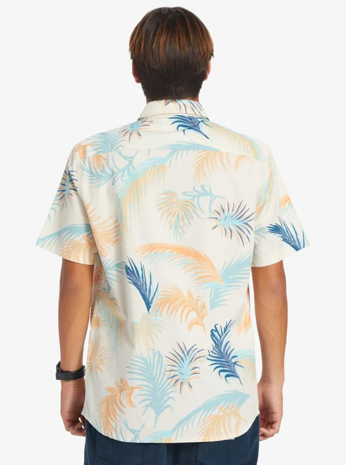 Shirts and Polos Men Quiksilver Tropical Glitch Short Sleeve Shirt Birch Tropical Glitch Shirts and Polos Men Quiksilver Tropical Glitch Short Sleeve Shirt Birch Tropical Glitch