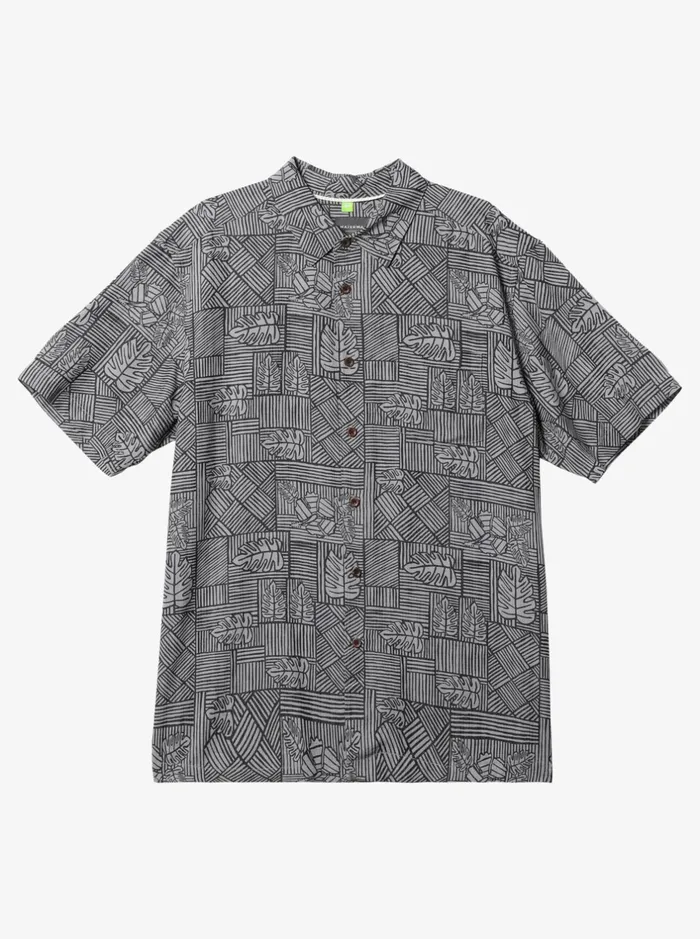 Shirts and Polos Men Quiksilver Waterman Amazed Palm Woven Shirt Black Amazed Palm Shirts and Polos Men Quiksilver Waterman Amazed Palm Woven Shirt Black Amazed Palm