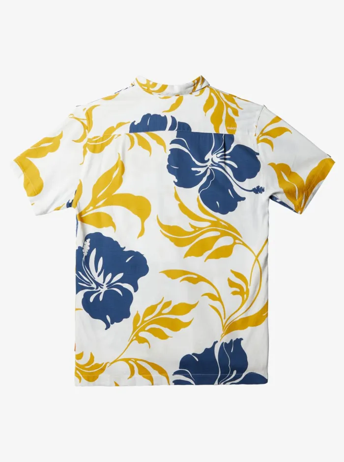 Shirts and Polos Men Quiksilver Waterman Big Charmer Short Sleeve Shirt Antique White Big Charmer Shirts and Polos Men Quiksilver Waterman Big Charmer Short Sleeve Shirt Antique White Big Charmer