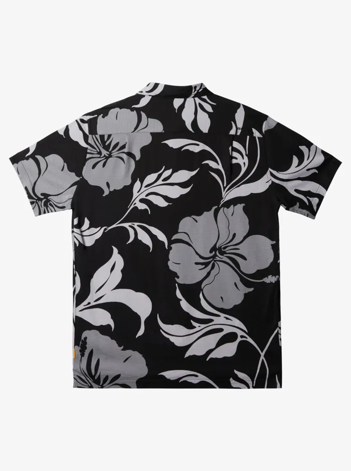 Shirts and Polos Men Quiksilver Waterman Big Charmer Short Sleeve Shirt Black Big Charmer Shirts and Polos Men Quiksilver Waterman Big Charmer Short Sleeve Shirt Black Big Charmer