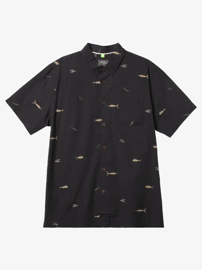 Shirts and Polos Men Quiksilver Waterman Big Pond Woven Shirt Big Pond Tarmac Shirts and Polos Men Quiksilver Waterman Big Pond Woven Shirt Big Pond Tarmac