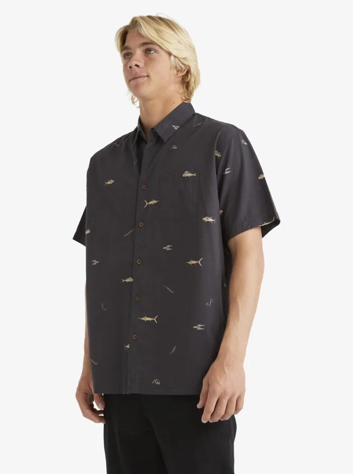 Shirts and Polos Men Quiksilver Waterman Big Pond Woven Shirt Big Pond Tarmac Shirts and Polos Men Quiksilver Waterman Big Pond Woven Shirt Big Pond Tarmac