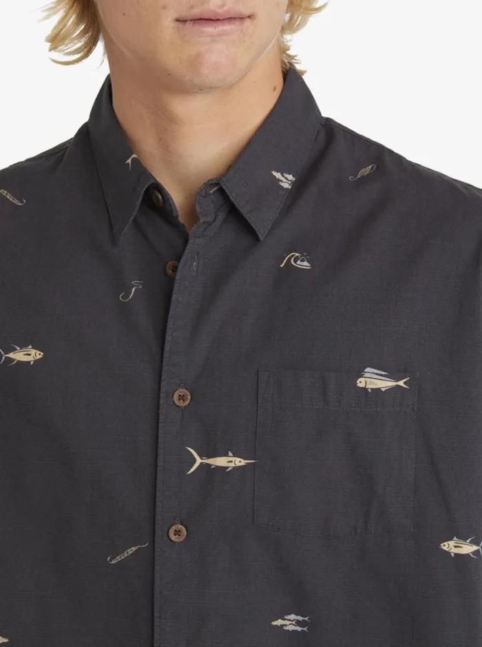 Shirts and Polos Men Quiksilver Waterman Big Pond Woven Shirt Big Pond Tarmac Shirts and Polos Men Quiksilver Waterman Big Pond Woven Shirt Big Pond Tarmac
