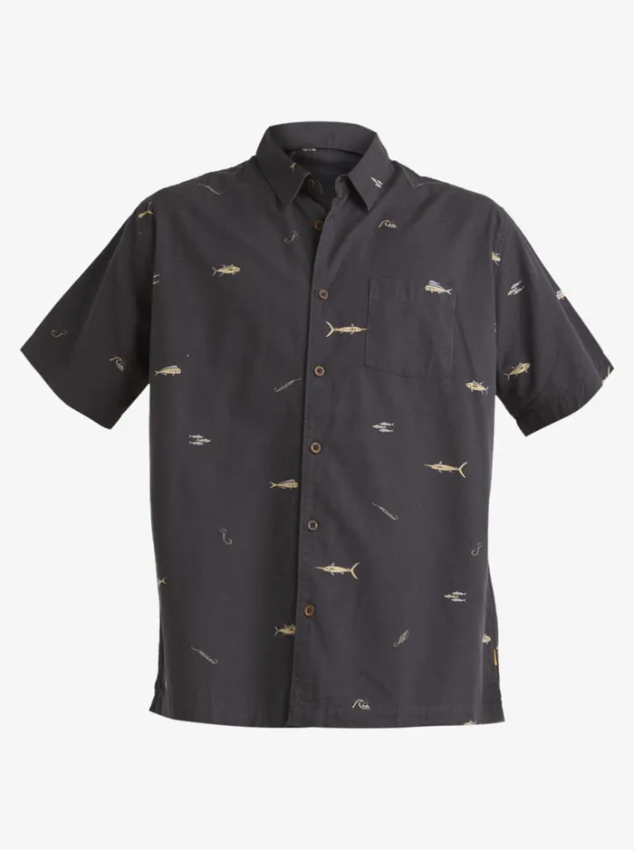 Shirts and Polos Men Quiksilver Waterman Big Pond Woven Shirt Big Pond Tarmac Shirts and Polos Men Quiksilver Waterman Big Pond Woven Shirt Big Pond Tarmac